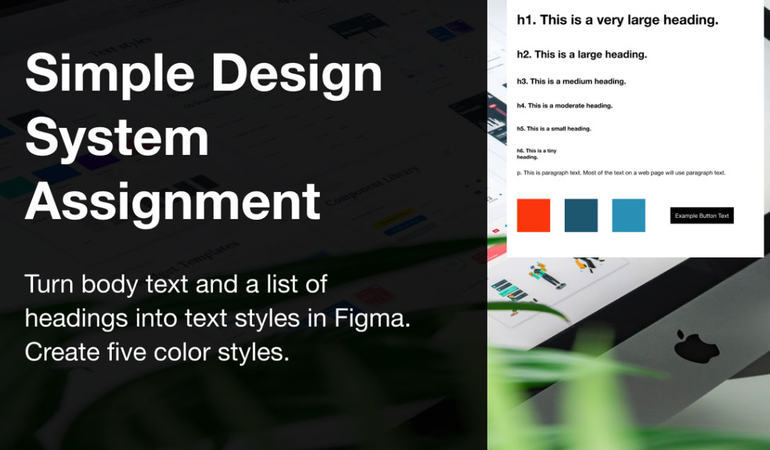 Simple Design System Assignment