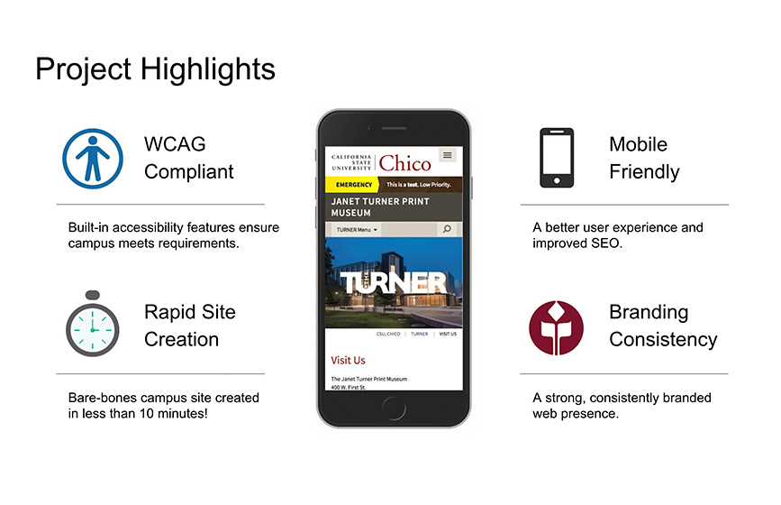 mobile phone with Turner Museum website