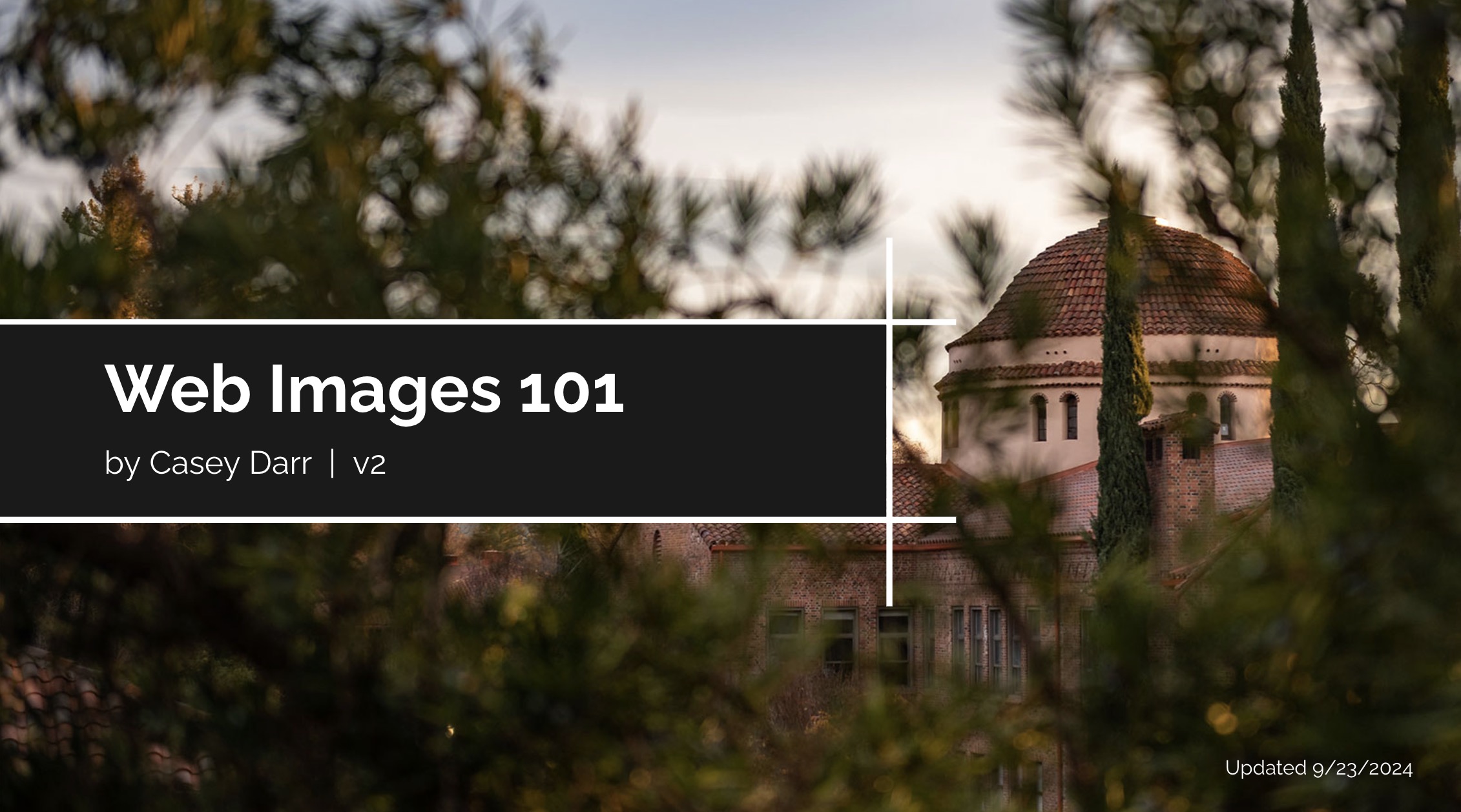 Web Images 101 Cover Slide